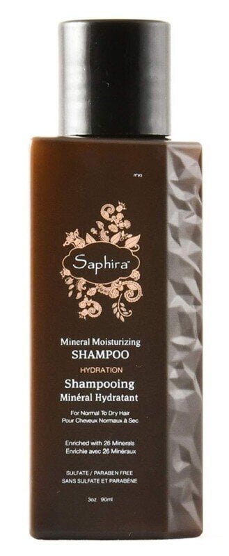 Niisutav šampoon koos Surnumere mineraalide ja puhta keratiini ekstraktiga Saphira Keratin Moisturizing Shampoo 70 ml hind ja info | Šampoonid | kaup24.ee