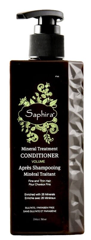 Taastav juuksepalsam koos Surnumere mineraalide ja keratiiniga Saphira Mineral Treatment Conditioner 1000 ml hind ja info | Juuksepalsamid | kaup24.ee