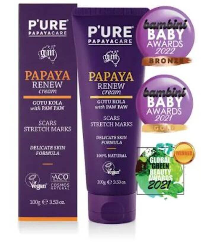 Nahka uuendav kreem P'ure papayacare - papaya renew cream, 100ml цена и информация | Kehakreemid, kehaspreid | kaup24.ee