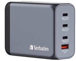 Lādētājs Verbatim Wall Charger 200W Grey цена и информация | Зарядные устройства для телефонов | kaup24.ee