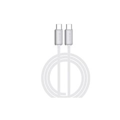 Devia cable Extreme EC688 PD USB-C - USB-C 1,5 m 60W 3A white цена и информация | Кабели для телефонов | kaup24.ee