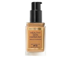 Jumestuskreem Max Factor Healthy Skin Harmony 77 Soft Honey, 30 ml цена и информация | Пудры, базы под макияж | kaup24.ee