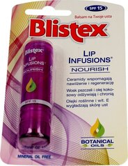 Huulepalsam Blistex Lip Infusions SPF15 3,7 g hind ja info | Huulepulgad, -läiked, -palsamid, vaseliin | kaup24.ee