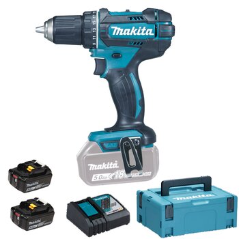 Akutrell Makita DDF482RTJ 18V, 36/62NM, 2X5Ah hind ja info | Akutrellid, kruvikeerajad | kaup24.ee