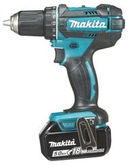 Akutrell Makita DDF482RTJ 18V, 36/62NM, 2X5Ah hind ja info | Makita Elektrilised tööriistad | kaup24.ee