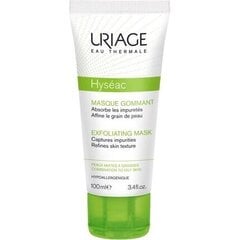 Маска-скраб для лица Uriage Hyseac Exfoliating Mask 100 мл цена и информация | Маски для лица, патчи для глаз | kaup24.ee