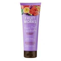 Kehakoorija Grace Cole Fruit Works Passion fruit and Watermelon 225 ml цена и информация | Скрабы для тела | kaup24.ee