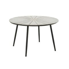 Стол 4living polywood, серый цена и информация | Садовые столы и столики | kaup24.ee