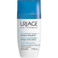 Шариковый дезодорант Uriage Gentle 50 мл цена и информация | Дезодоранты | kaup24.ee