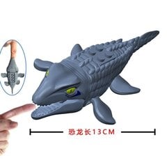 Dinosaurus Gray Mosasaurus figuur Dino Park Jurrasic, 13cm hind ja info | Klotsid ja konstruktorid | kaup24.ee