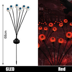 Päikeseenergia silmamuna LED-valgustid õues veekindlad Halloweeni välikaunistused valgustite stringid aiavalgustid sisehoovis puhkusepeo sisekujundus hind ja info | Originaalsed seltskonnamängud | kaup24.ee