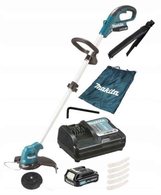 Akutrimmer, 10,8V, 1x2,0Ah Li-ion CLX Makita UR100DWAEX hind ja info | Murutrimmerid | kaup24.ee