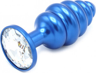 Kiotos Bdsm Aluminum Alloy Anal Plug 1 - Blue цена и информация | БДСМ и фетиш | kaup24.ee