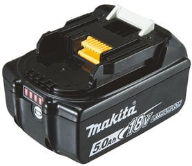 Аккумулятор Makita BL1850B, 18 В, 5 Ач, литий-ионный цена и информация | Шуруповерты, дрели | kaup24.ee