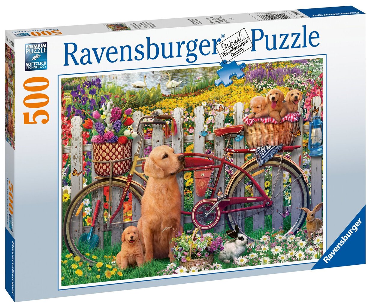 Pusle Ravensburger Kutsikad aias, 500 o., 15036 hind ja info | Pusled | kaup24.ee