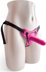 Boss Of Toys Cintura regolabile strap-on Pink con fallo realistico цена и информация | БДСМ и фетиш | kaup24.ee