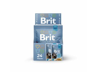 Brit Premium Cat Delicate konserv kassidele kotis Chicken in Gravy 85g x 24tk hind ja info | Brit Premium Lemmikloomatarbed | kaup24.ee