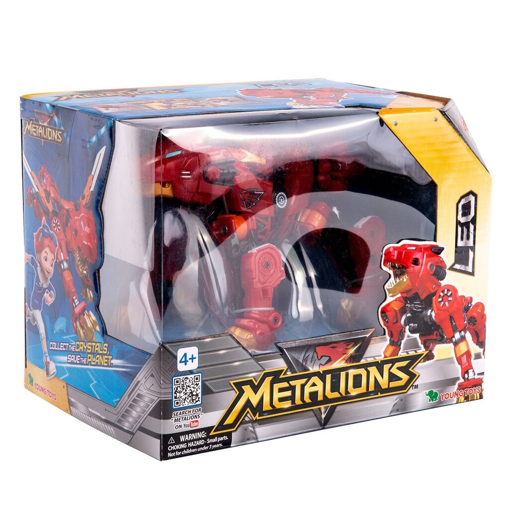 Transformer figuur Metalions Main Leo hind ja info | Poiste mänguasjad | kaup24.ee