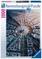 Головоломка Ravensburger Париж сверху, 1000 д., 15990 цена и информация | Пазлы | kaup24.ee