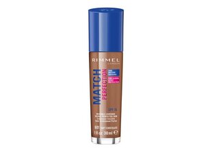 Jumestuskreem Rimmel London Match Perfection 30 ml, 601 Soft Chocolate цена и информация | Пудры, базы под макияж | kaup24.ee