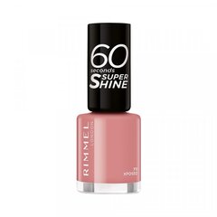 Rimmel London 60 Seconds Super Shine лак для ногтей 8 мл, 711 Xposed цена и информация | Лаки для ногтей, укрепители для ногтей | kaup24.ee