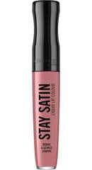 Жидкая губная помада Rimmel London Stay Satin 5,5 мл, 200 Sike цена и информация | Помады, бальзамы, блеск для губ | kaup24.ee