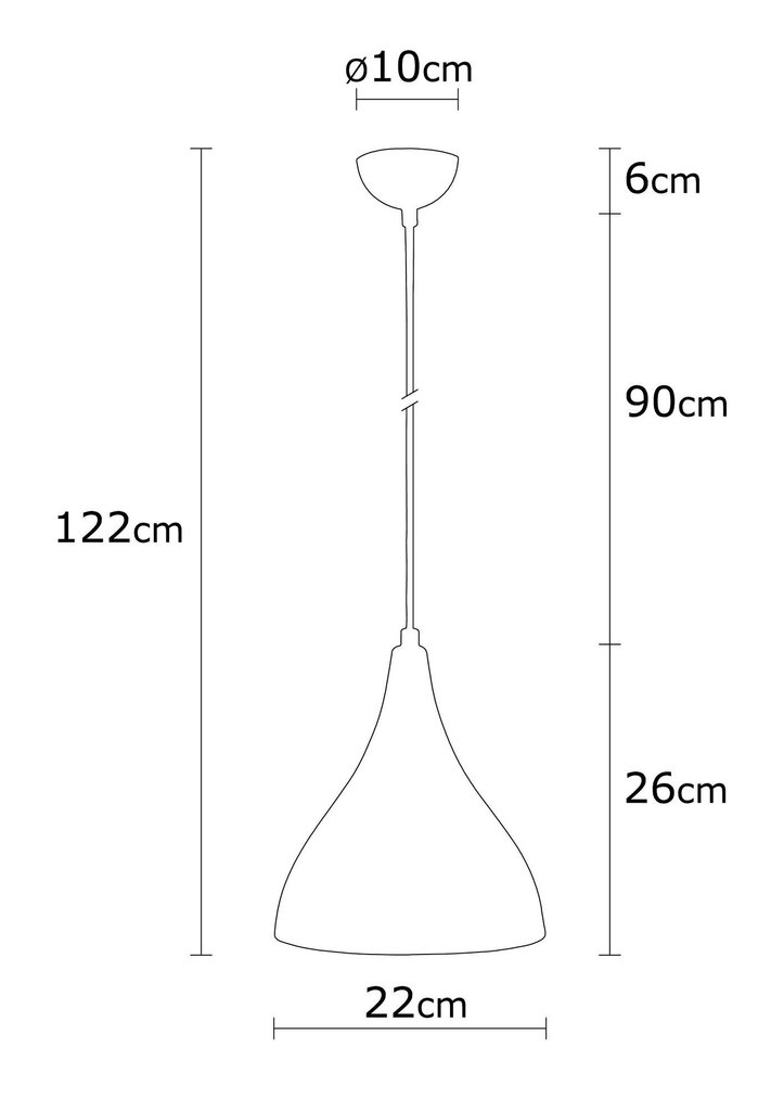 Rippvalgusti Opviq Noor Berceste - N-1396 hind ja info | Rippvalgustid | kaup24.ee