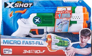 Игрушечный водяной пистолет X-Shot Micro Fast-Fill, 56220 цена и информация | Игрушки для песка, воды, пляжа | kaup24.ee