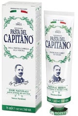 Hambapasta Pasta Del Capitano Natural Herbs 75 ml цена и информация | Для ухода за зубами | kaup24.ee
