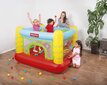 Täispuhutav mänguloss pallidega Bestway Fisher-Price Jumptacular Bouncer hind ja info | Täispuhutavad veemänguasjad ja ujumistarbed | kaup24.ee