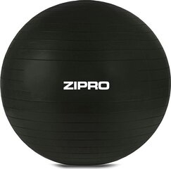 Võimlemispall Zipro koos pumbaga, must hind ja info | Võimlemispallid | kaup24.ee