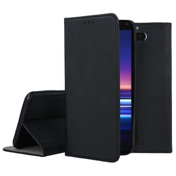 Telefoniümbris Mocco Smart Magnet Book Case telefonile Samsung Galaxy S20 Ultra / Samsung Galaxy S11 Plus, must hind ja info | Telefoni kaaned, ümbrised | kaup24.ee