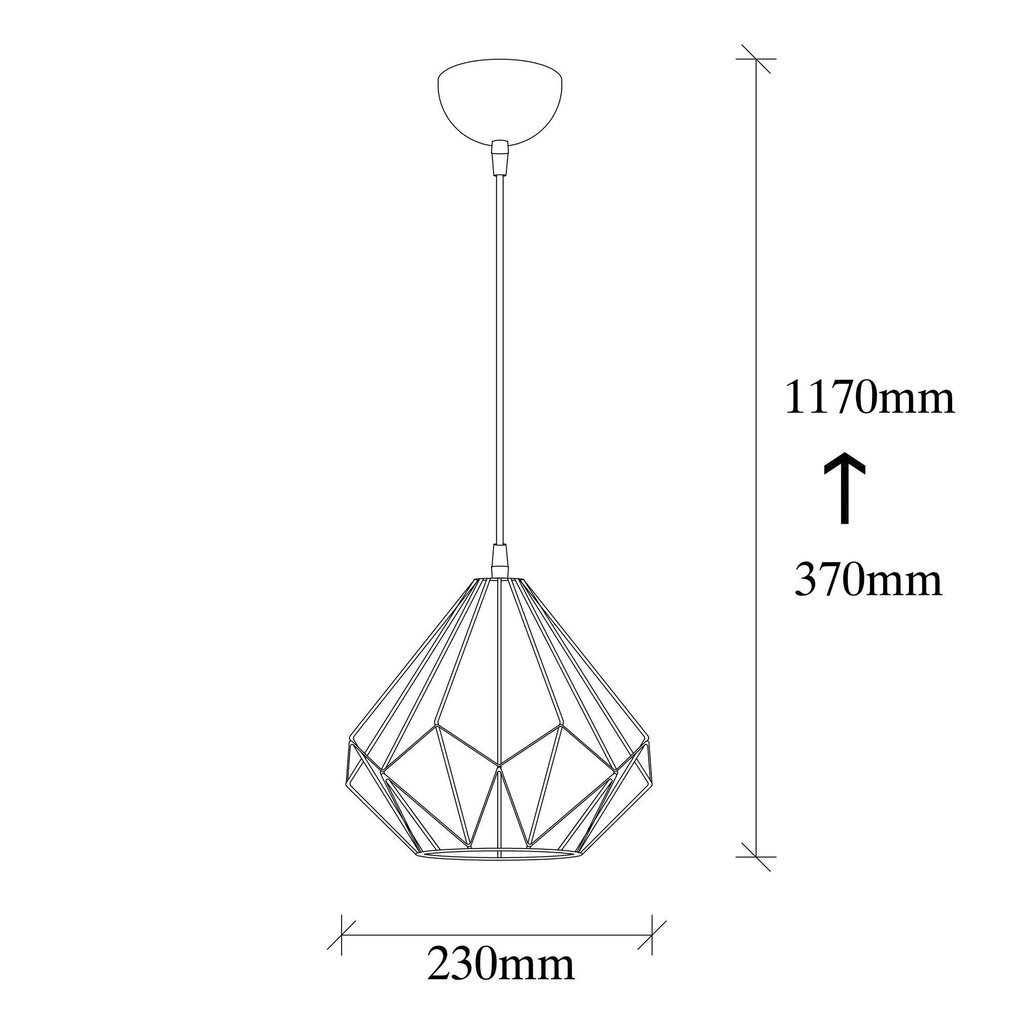 Rippvalgusti Opviq Sheen Diamond цена и информация | Rippvalgustid | kaup24.ee