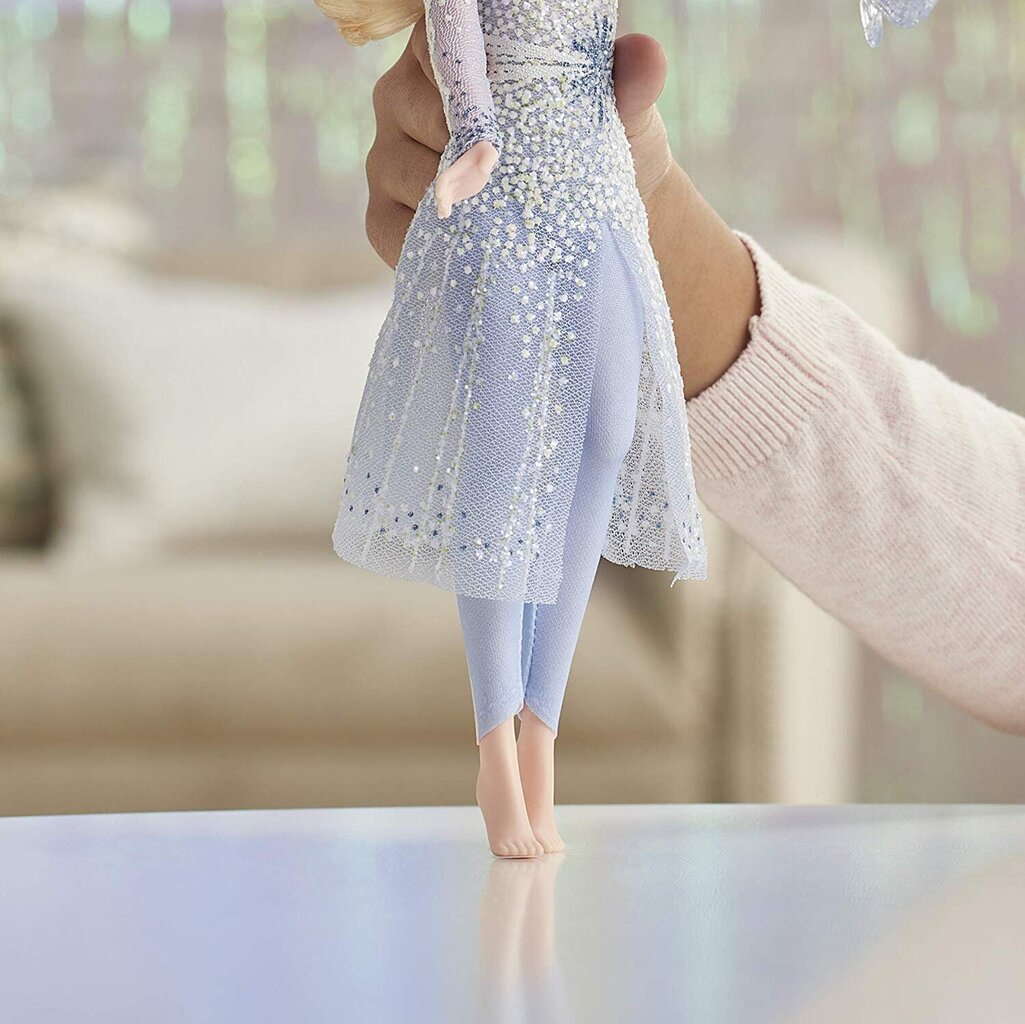 Nukk Elsa tulede ja helidega Hasbro Disney Lumekuninganna (Frozen) hind ja info | Tüdrukute mänguasjad | kaup24.ee