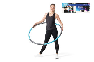 Гимнастический обруч Atom Sports Hula Hoop, 1,2 кг цена и информация | Гимнастические обручи | kaup24.ee