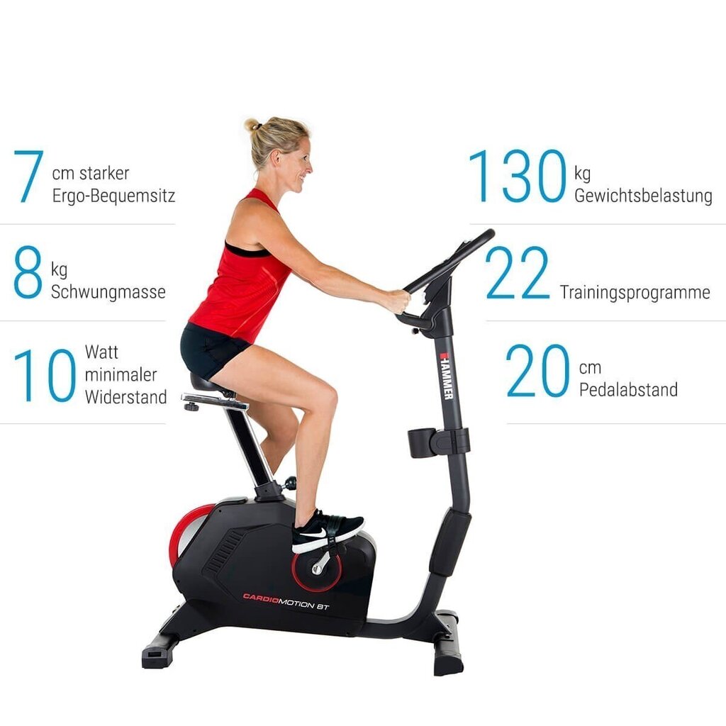 Velotrenažöör HAMMER Cardio Motion BT hind ja info | Velotrenažöörid | kaup24.ee