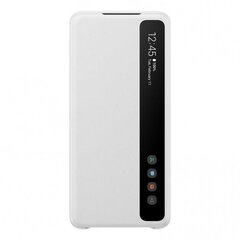 Samsung Clear View Cover EF-ZG985CW S20 Plus'ile valge hind ja info | Telefoni kaaned, ümbrised | kaup24.ee