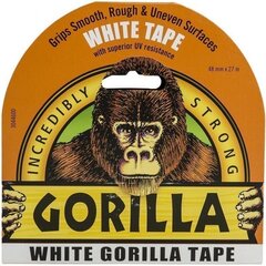 Gorilla клейкая лента "White" 27м цена и информация | Механические инструменты | kaup24.ee