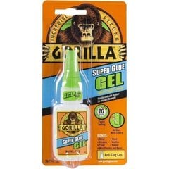 Gorilla клей "Superglue Gel" 15г цена и информация | Клей | kaup24.ee