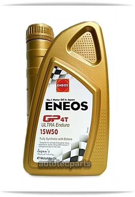 Mootoriõli ENEOS GP4T Ultra Enduro 15w50 Fully Synthetic estritega, 1 Ltr цена и информация | Mootorrataste mootoriõlid | kaup24.ee