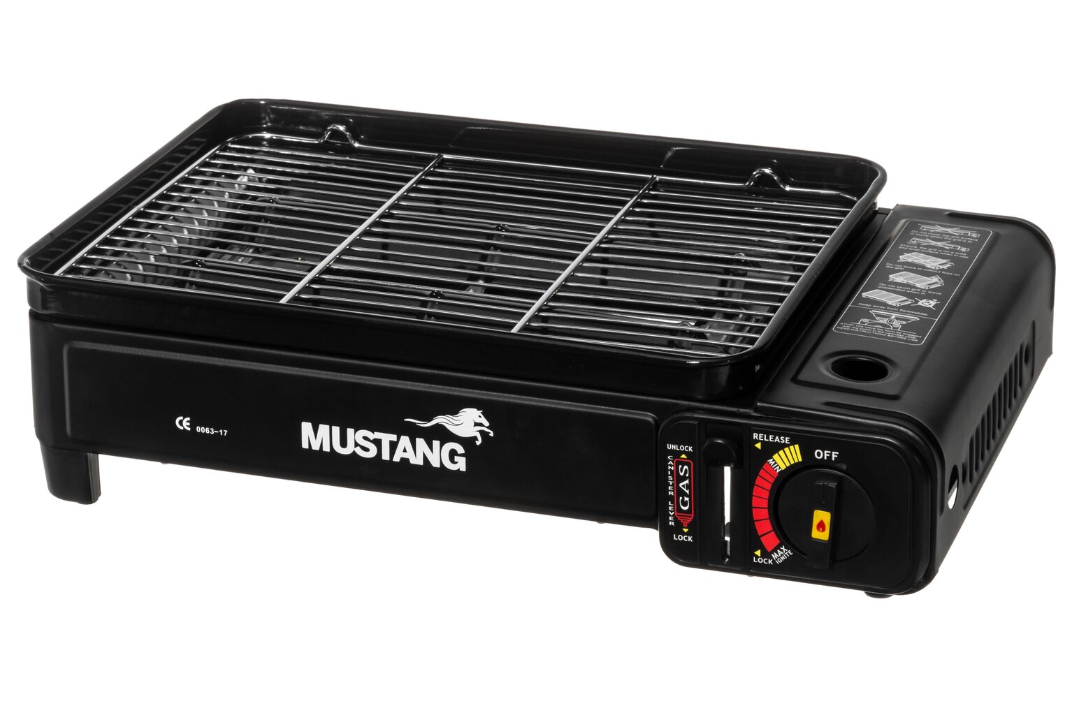 Grill BBQ Mustang hind ja info | Turistide gaasipliidid, gaasiballoonid | kaup24.ee