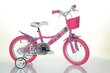 Laste jalgratas Bimbo Bike 16" Girl Butterfly, roosa цена и информация | Jalgrattad | kaup24.ee