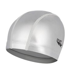 Ujumismüts Spurt Silicone/PU Solid SR01, hall hind ja info | Ujumismütsid | kaup24.ee