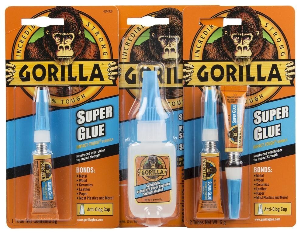 Universaalne kiirliim Gorilla "Superglue" 15g цена и информация | Liimid | kaup24.ee