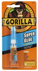 Gorilla клей "Superglue" 1x3г цена и информация | Клей | kaup24.ee