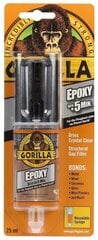 Gorilla клей "Epoxy" 25мл цена и информация | Клей | kaup24.ee