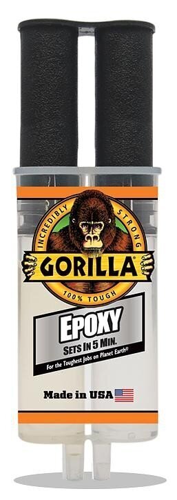 Värvitu epoksiidliim Gorilla "Epoxy" 25 ml hind ja info | Liimid | kaup24.ee