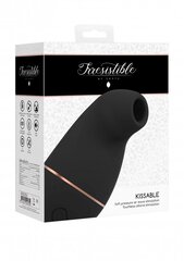 Kissable стимулятор клитора, черный цена и информация | Вибраторы | kaup24.ee
