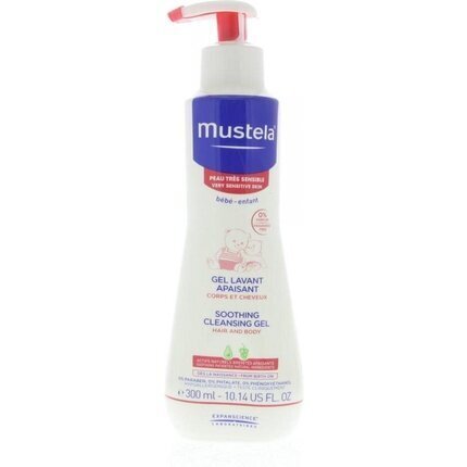 Puhastav geel tundlikule beebi nahale Mustela Soothing 300 ml hind ja info | Laste ja ema kosmeetika | kaup24.ee