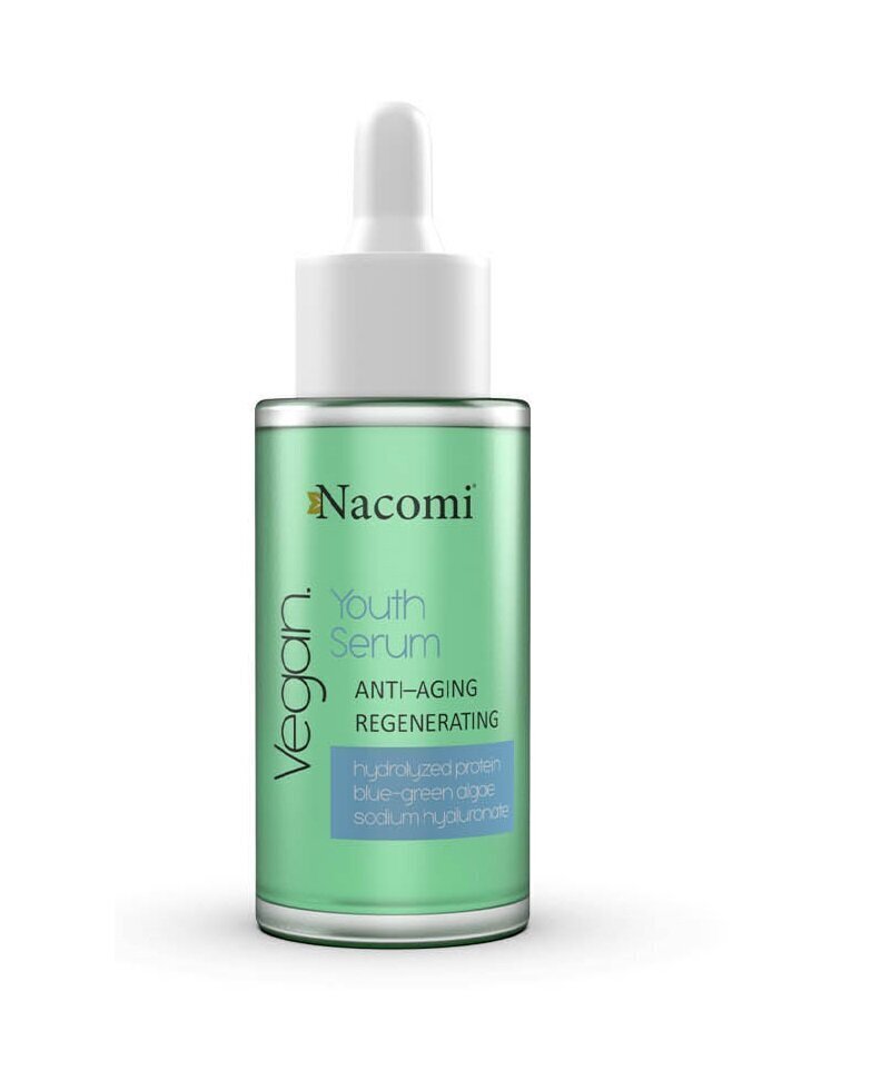 Näoseerum Nacomi Vegan Youth Serum 40 ml hind ja info | Näoõlid, seerumid | kaup24.ee